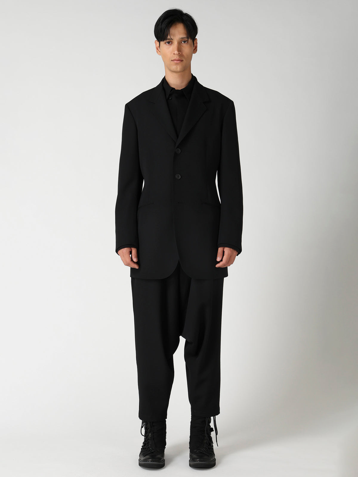 ARMY GABARDINE 3B SIDE SLIT JACKET