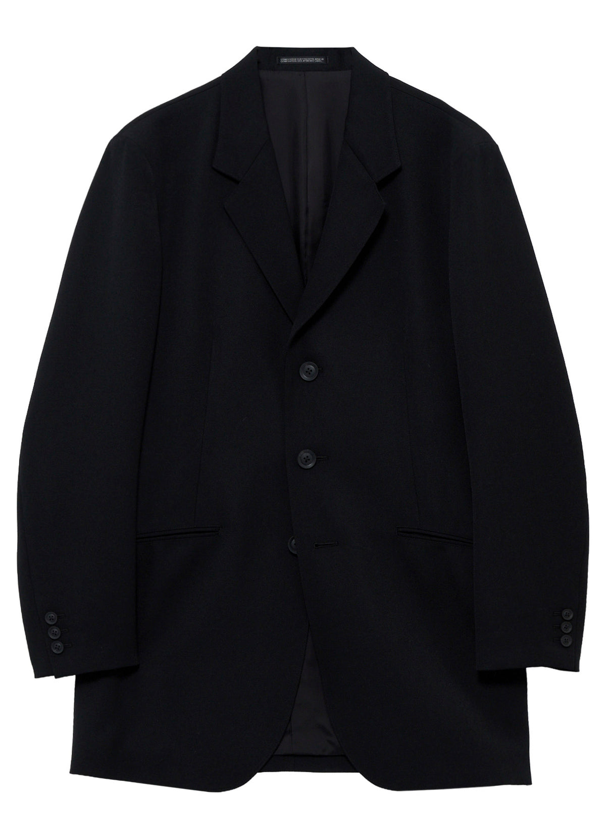 ARMY GABARDINE 3B SIDE SLIT JACKET