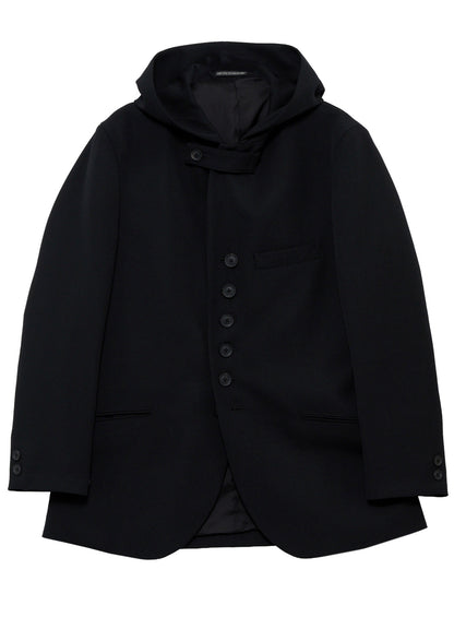 ARMY GABARDINE HOODIE JACKET