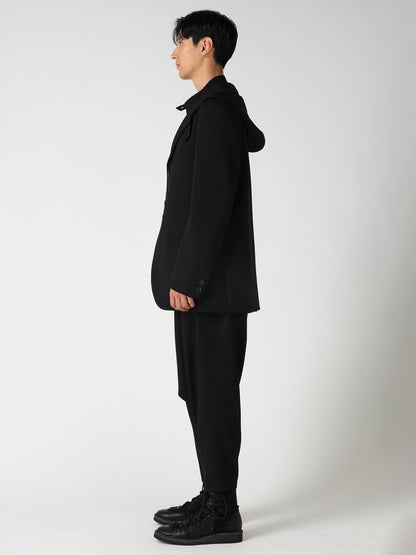 ARMY GABARDINE HOODIE JACKET