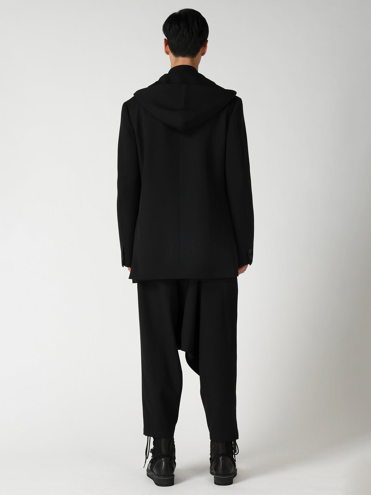 ARMY GABARDINE HOODIE JACKET