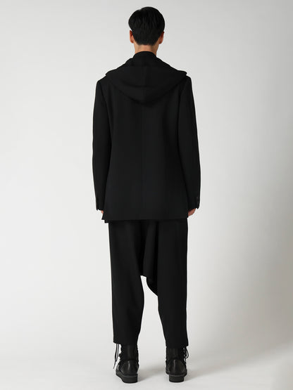 ARMY GABARDINE HOODIE JACKET