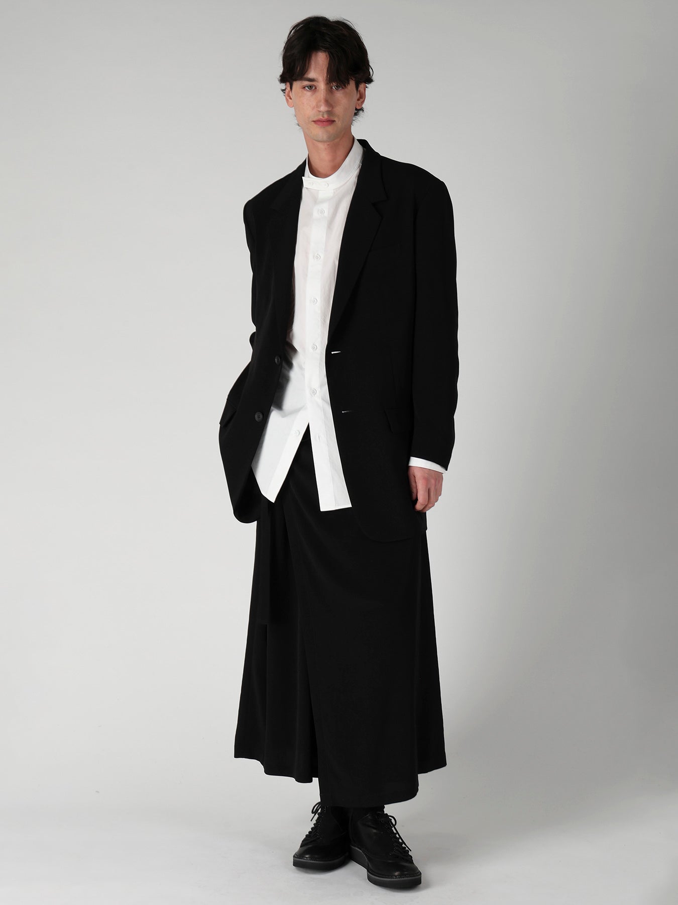 TA TUXEDO LEFT SIDE ZIP JACKET