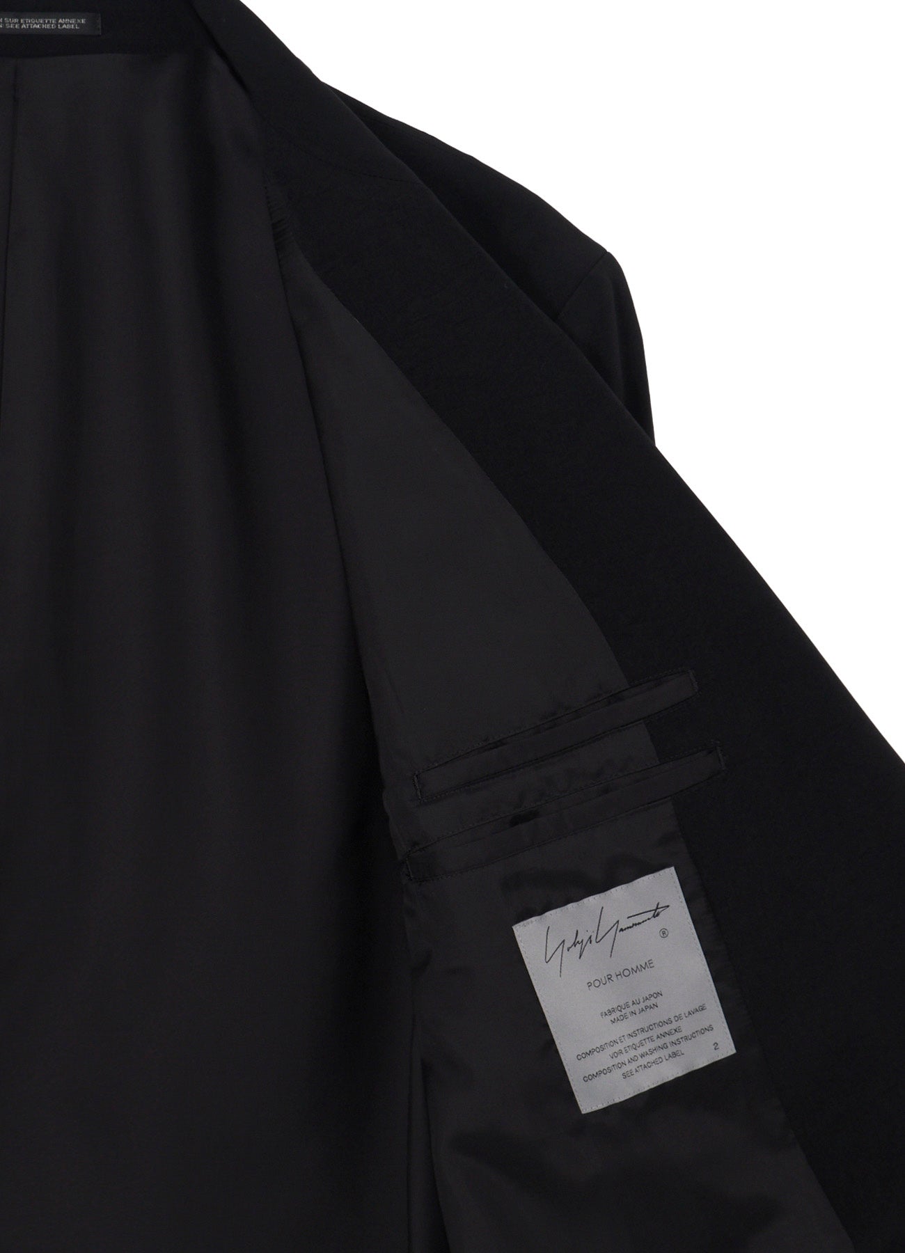 TA TUXEDO LEFT SIDE ZIP JACKET