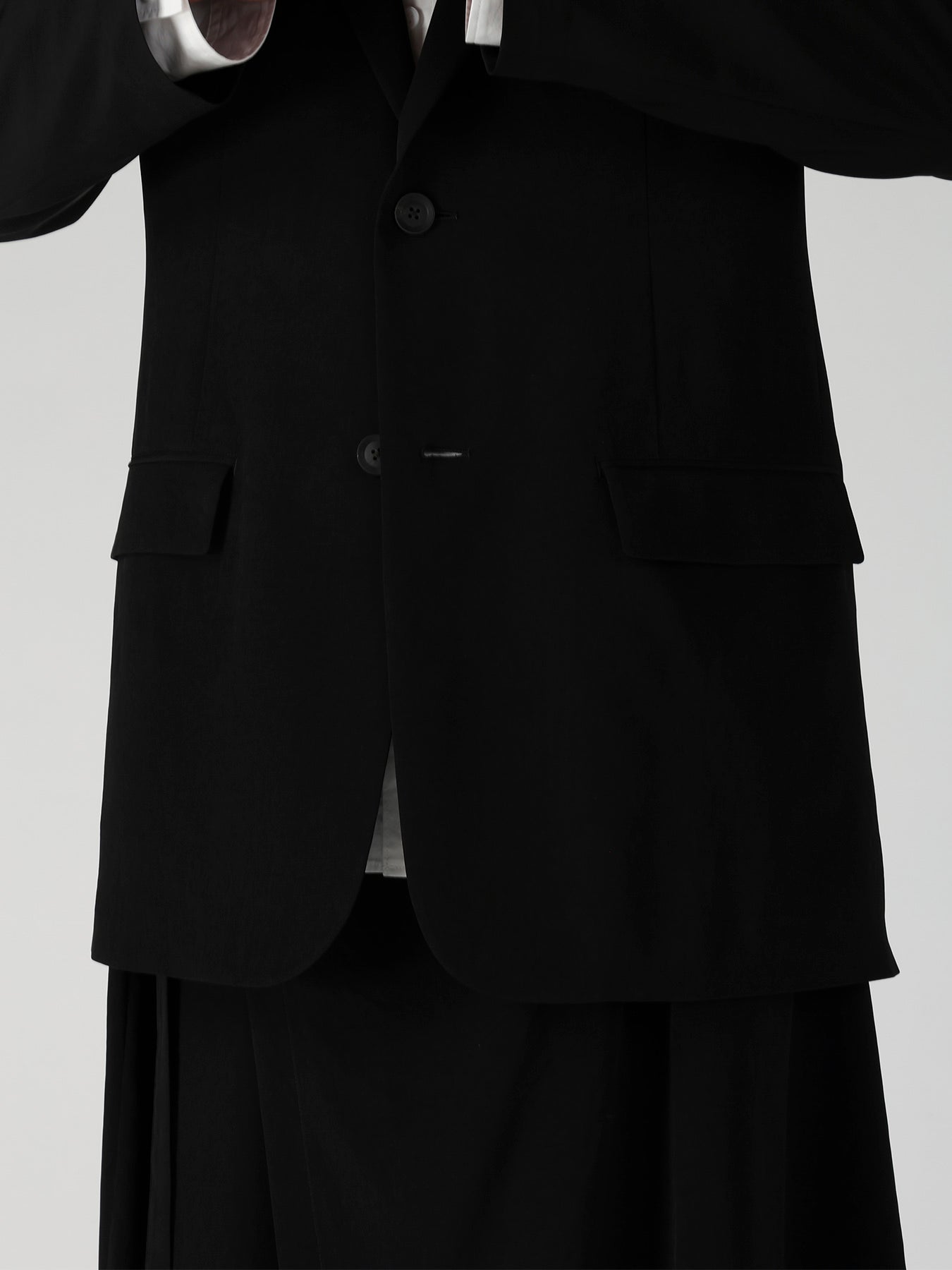 TA TUXEDO LEFT SIDE ZIP JACKET – THE SHOP YOHJI YAMAMOTO