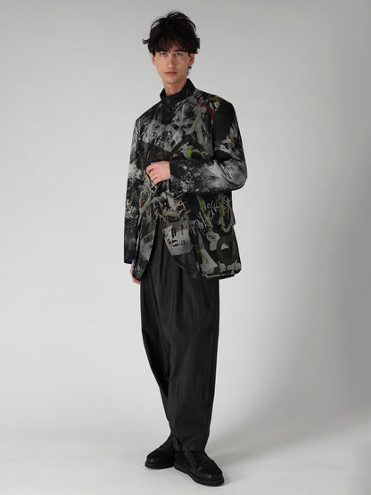 PE GRAPHITE KH GRAFFITI KHAKI JACKET