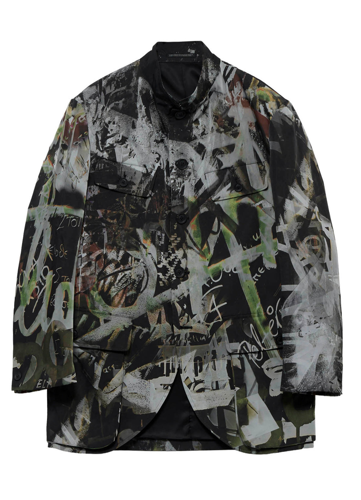 PE GRAPHITE KH GRAFFITI KHAKI JACKET