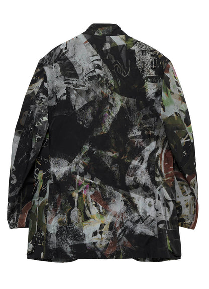 PE GRAPHITE KH GRAFFITI KHAKI JACKET
