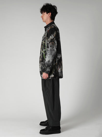 PE GRAPHITE KH GRAFFITI KHAKI JACKET