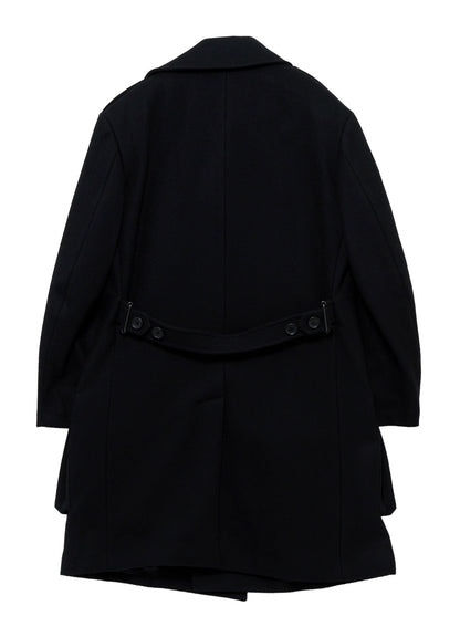MELTON STEAM 6 BOTTONS DOUBLE JACKET