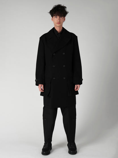 MELTON STEAM 6 BOTTONS DOUBLE JACKET