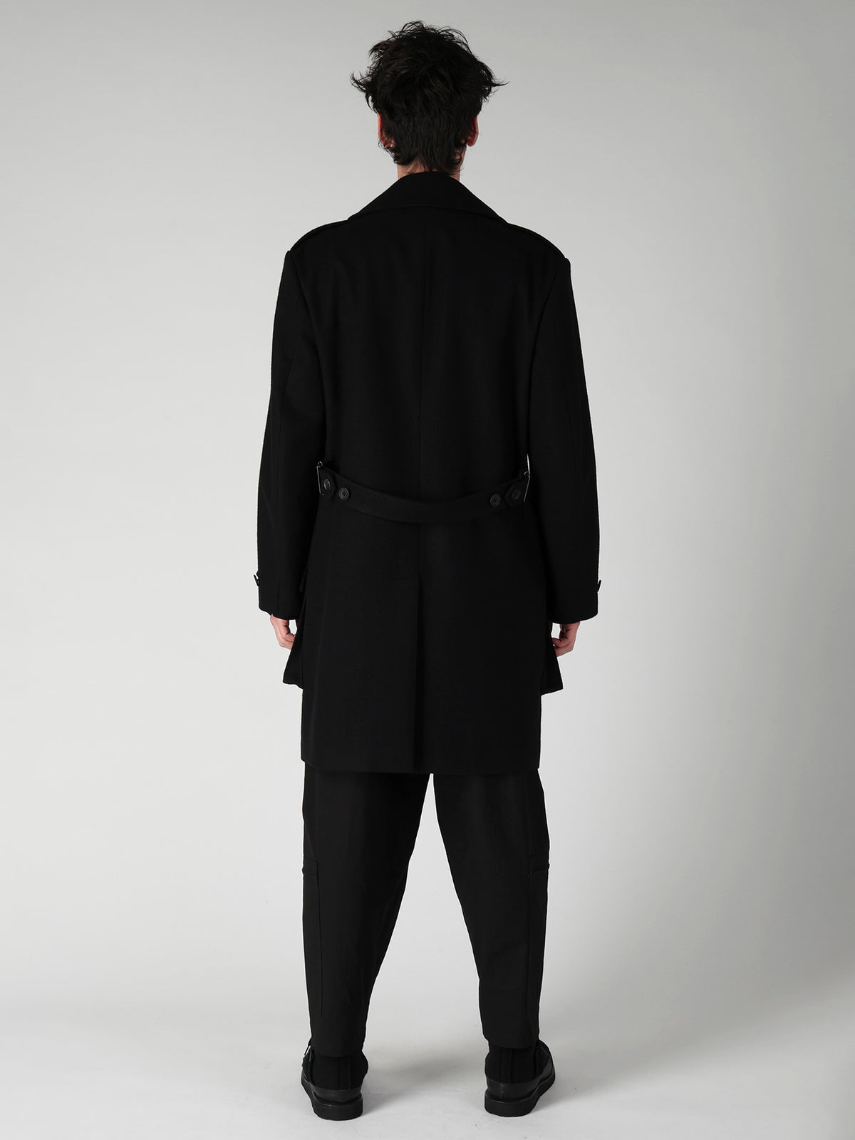 MELTON STEAM 6 BOTTONS DOUBLE JACKET