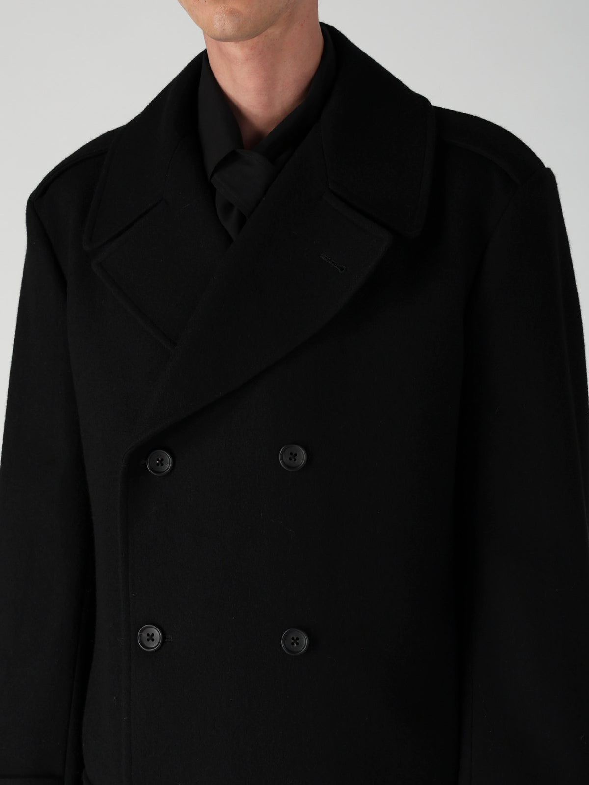 MELTON STEAM 6 BOTTONS DOUBLE JACKET