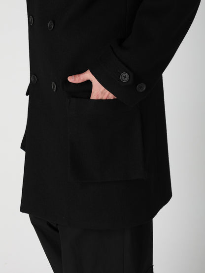 MELTON STEAM 6 BOTTONS DOUBLE JACKET