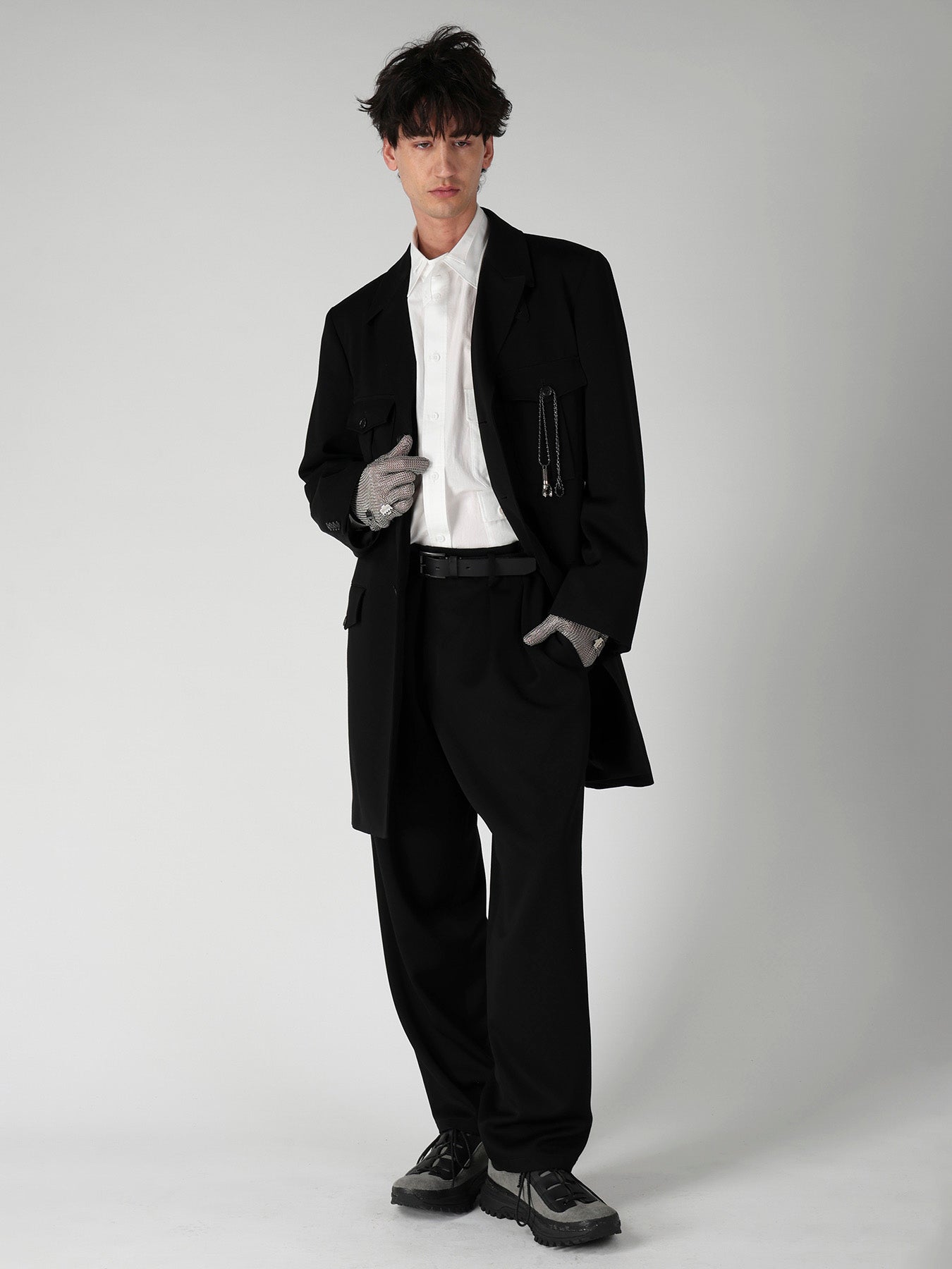 W TUXEDO 4POCKET DR. JACKET – THE SHOP YOHJI YAMAMOTO