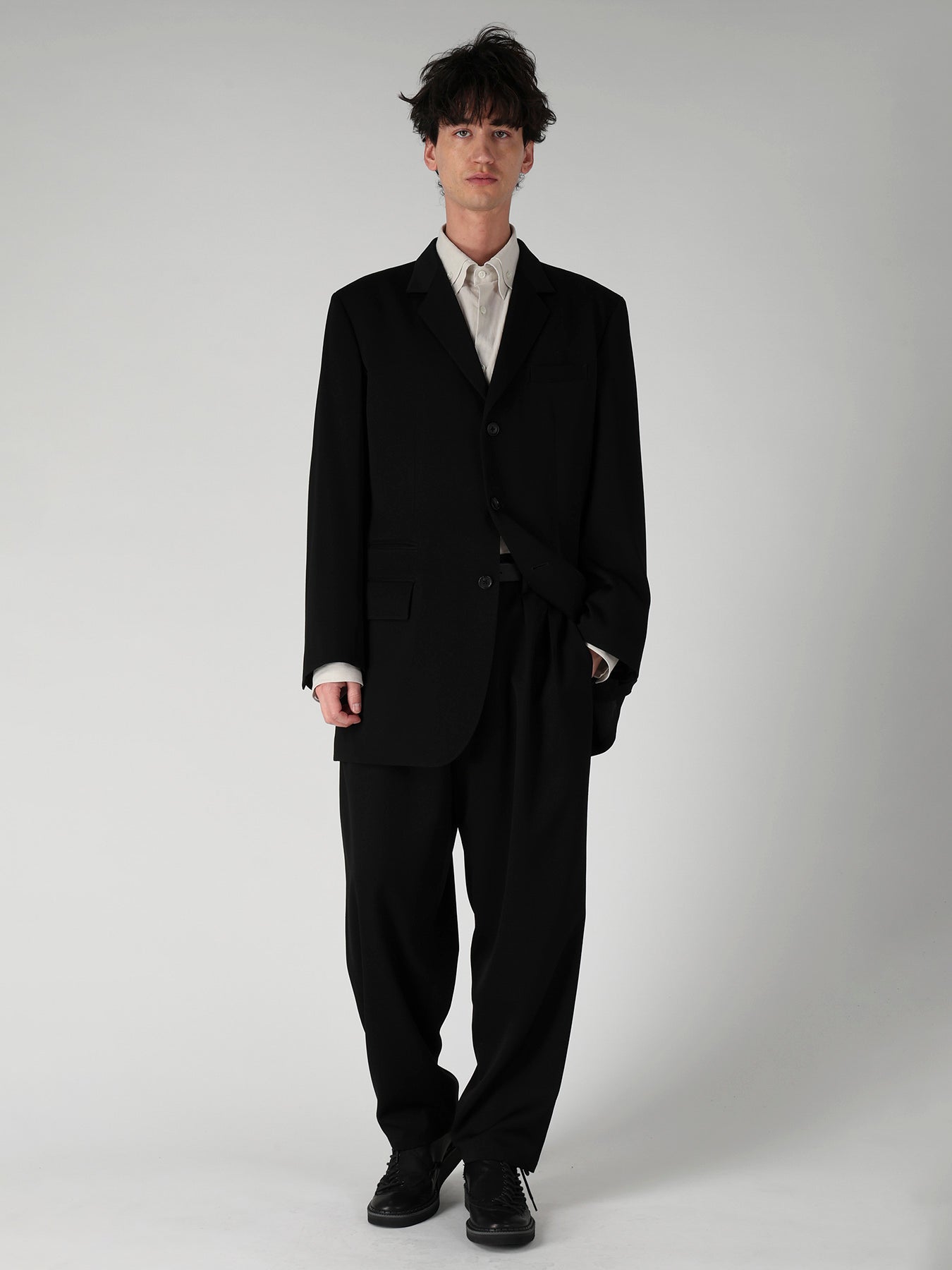 W TUXEDO 3BUTTONS SINGLE JACKET