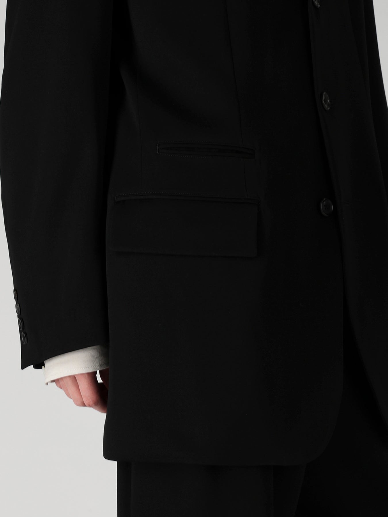 W TUXEDO 3BUTTONS SINGLE JACKET