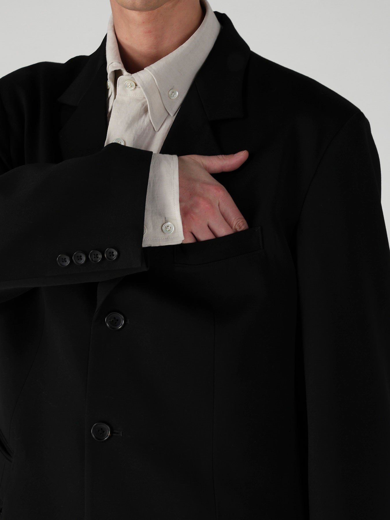 W TUXEDO 3BUTTONS SINGLE JACKET
