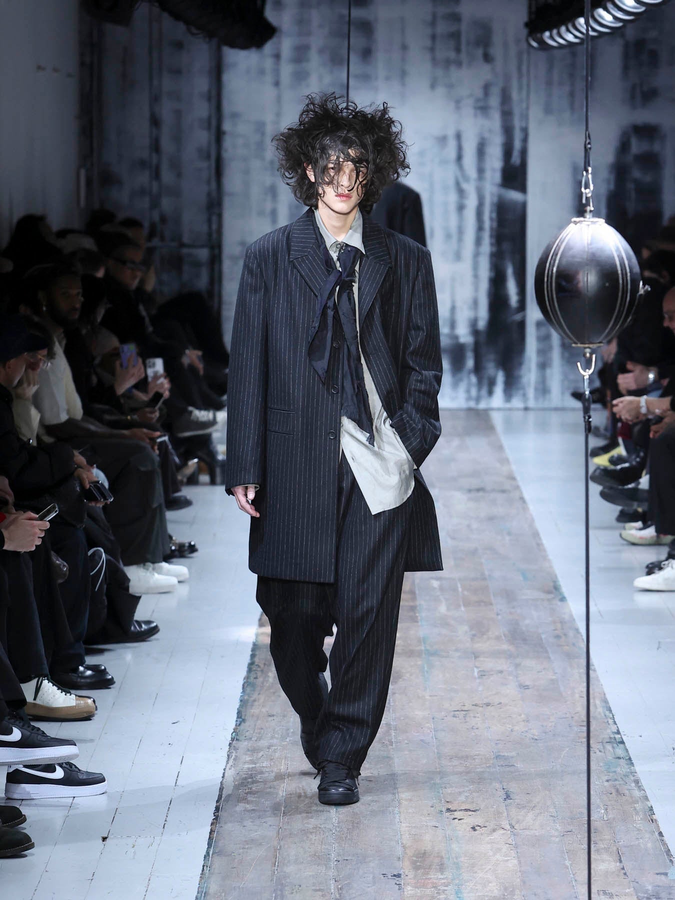 TOP STRIPE FLANNEL DR. JACKET – THE SHOP YOHJI YAMAMOTO