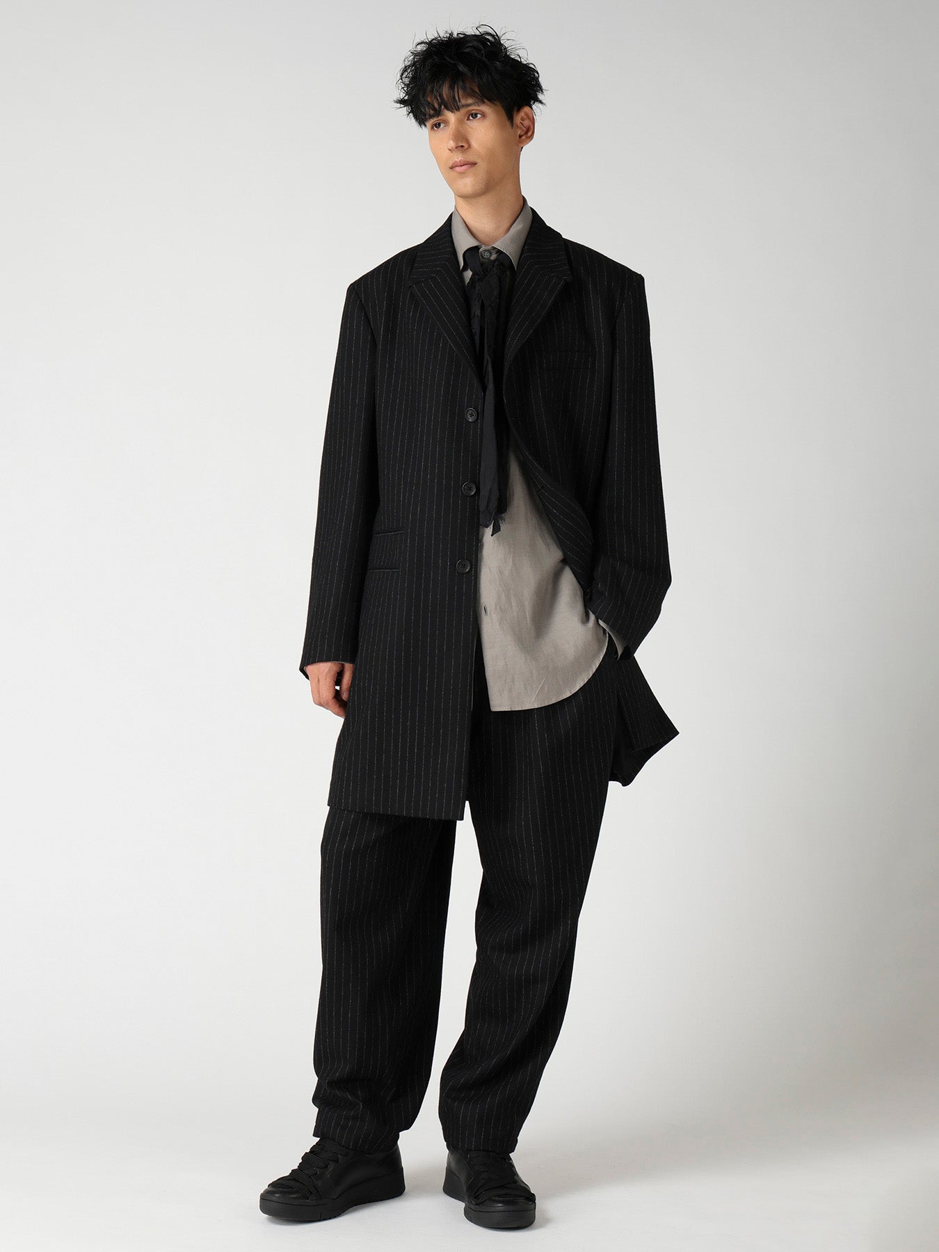 TOP STRIPE FLANNEL DR. JACKET