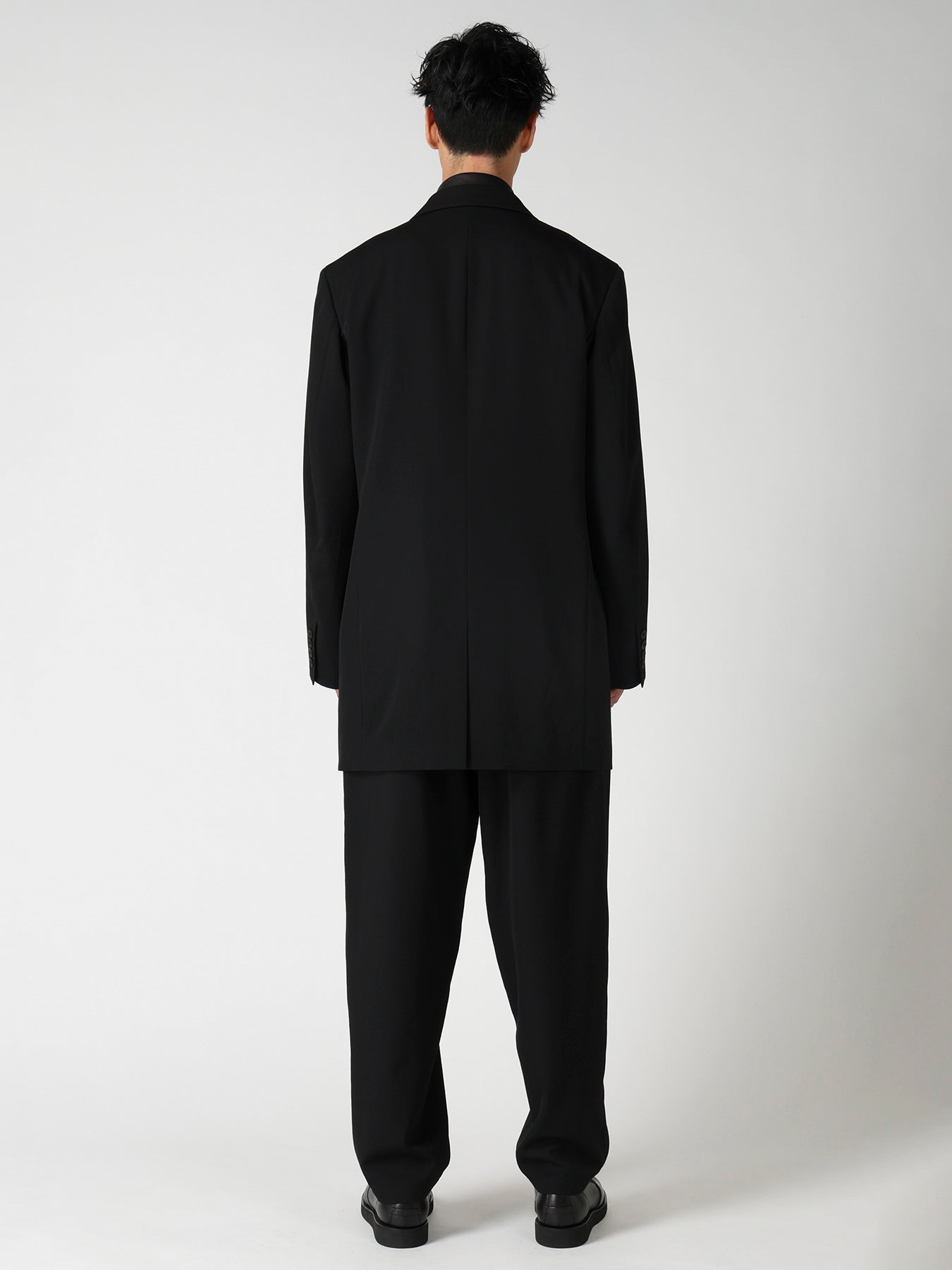 WOOL GABARDINE 2BUTTONS FLAP JACKET – THE SHOP YOHJI YAMAMOTO