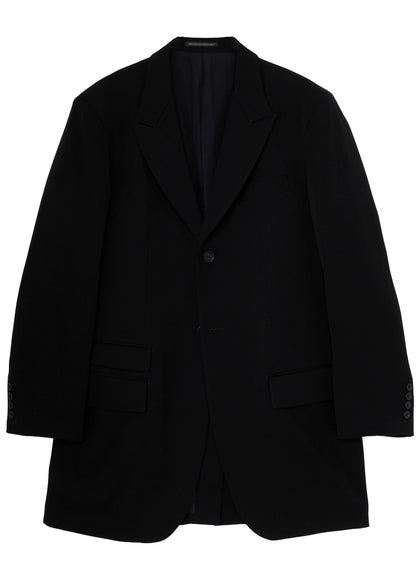 W TUXEDO 2BUTTONS FLAP JACKET