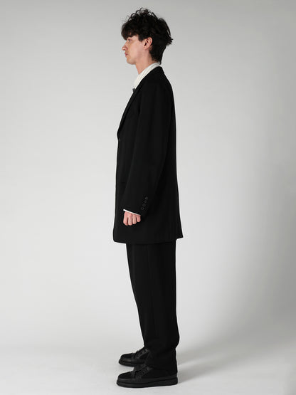 W TUXEDO 2BUTTONS FLAP JACKET