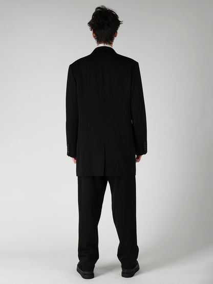 W TUXEDO 2BUTTONS FLAP JACKET