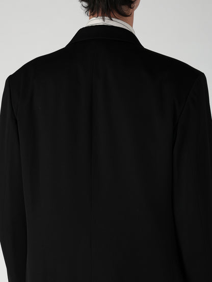 W TUXEDO 2BUTTONS FLAP JACKET