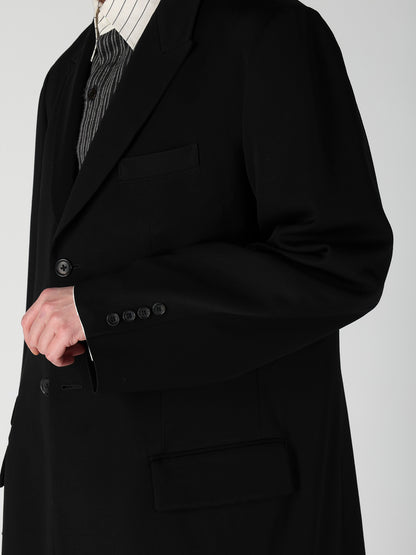W TUXEDO 2BUTTONS FLAP JACKET