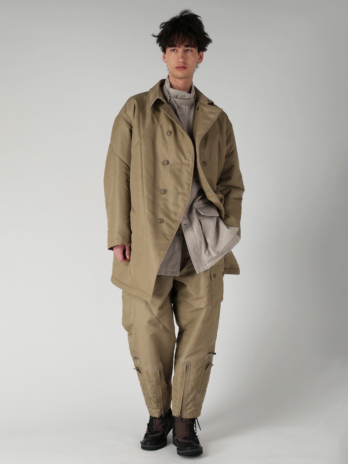 TWILL MILITALY NY PADDED STITCH JACKET