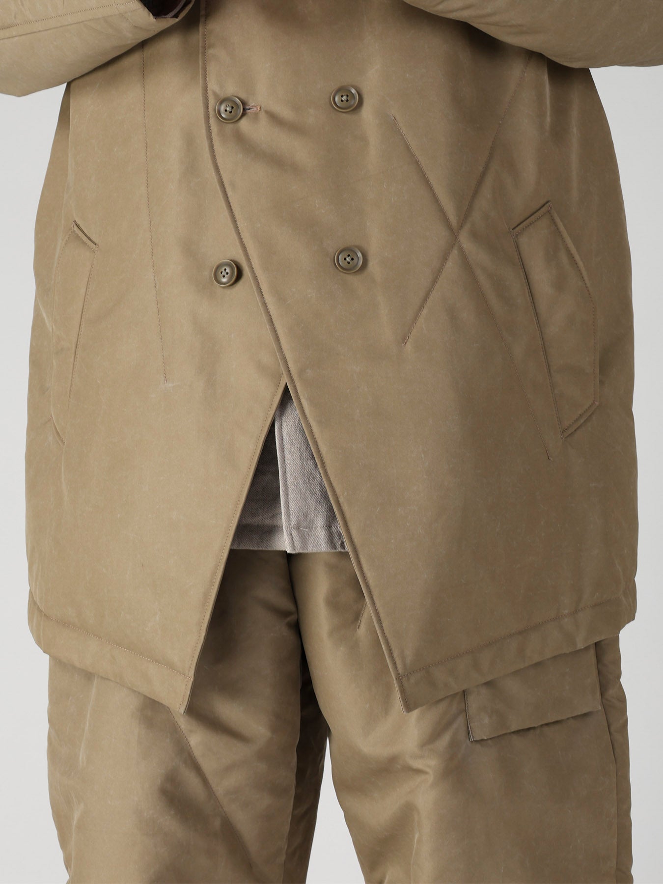 TWILL MILITALY NY PADDED STITCH JACKET