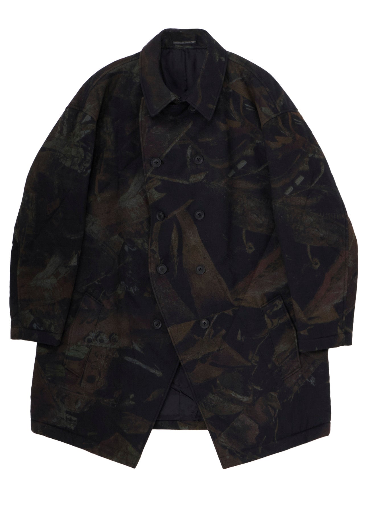 RUST SCRAP FLANNEL PADDED JACKET