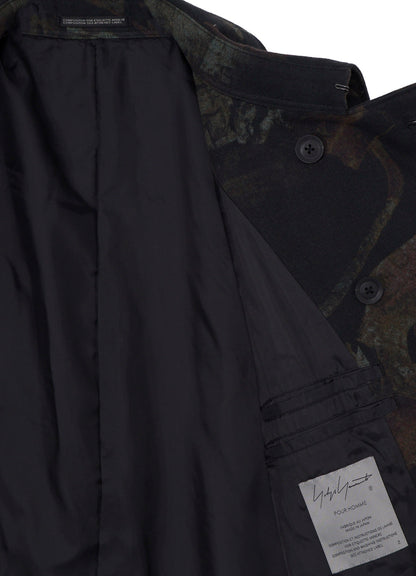 RUST SCRAP FLANNEL PADDED JACKET