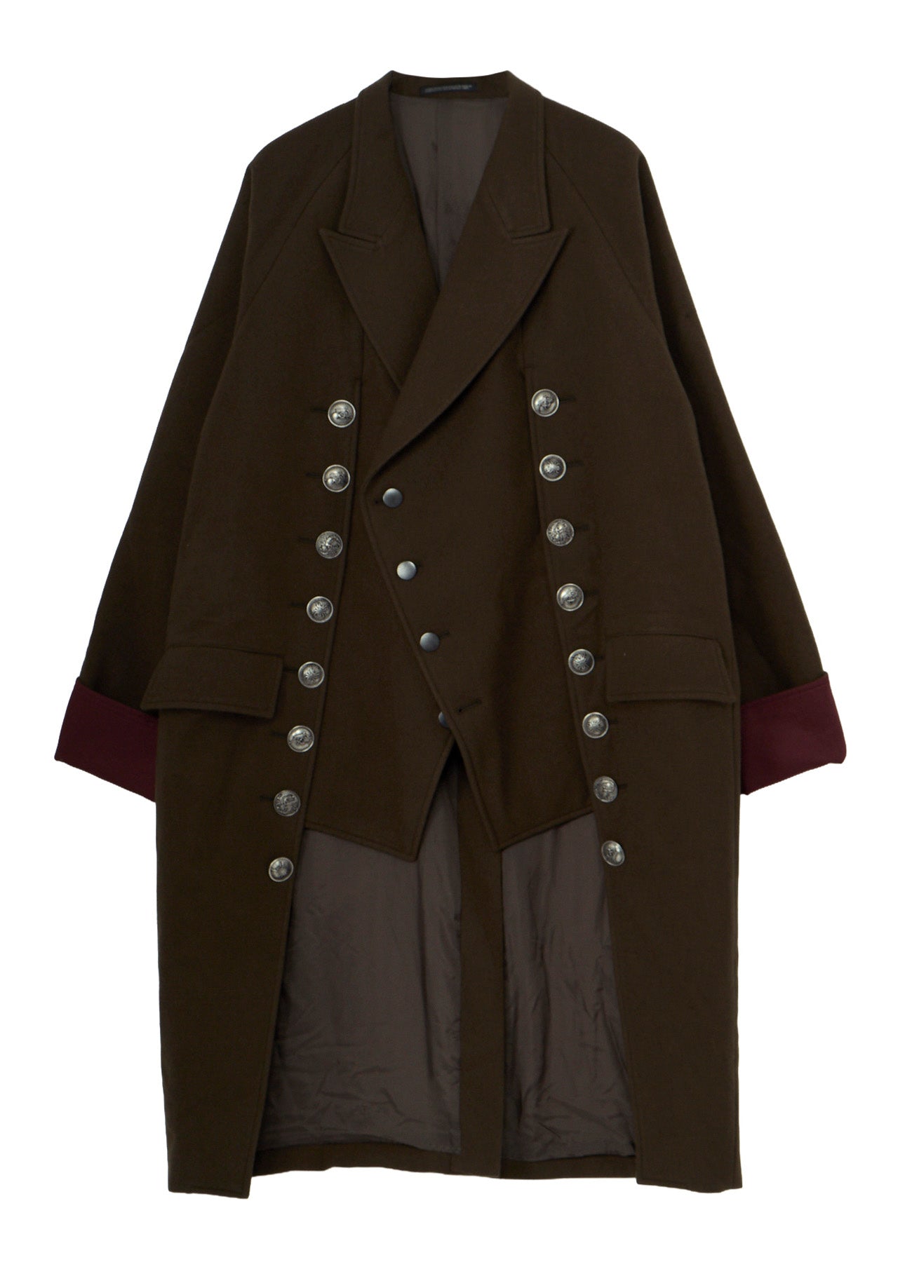 WOOL FLANNEL KH PADDED RAGLAN VEST JACKET