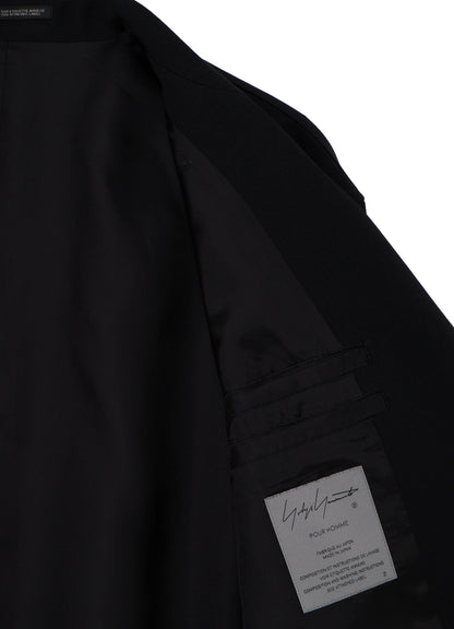 WOOL GABARDINE 3 POCKETS JACKET