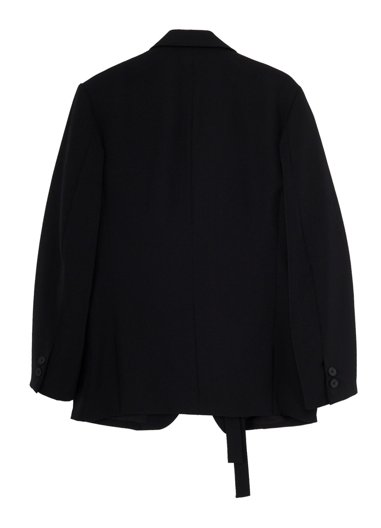 WOOL GABARDINE INNER BELT JACKET – THE SHOP YOHJI YAMAMOTO
