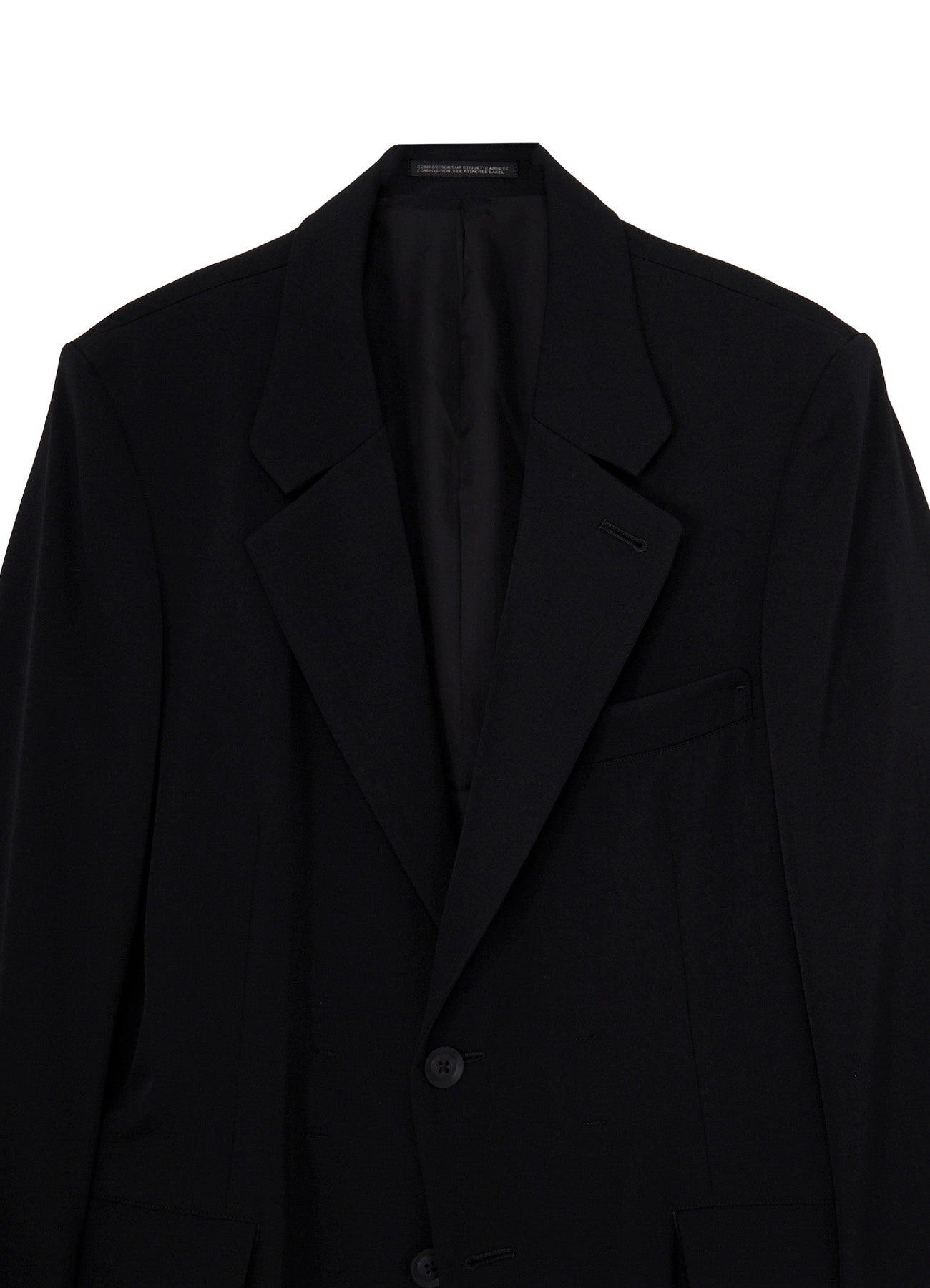 WOOL GABARDINE INNER BELT JACKET