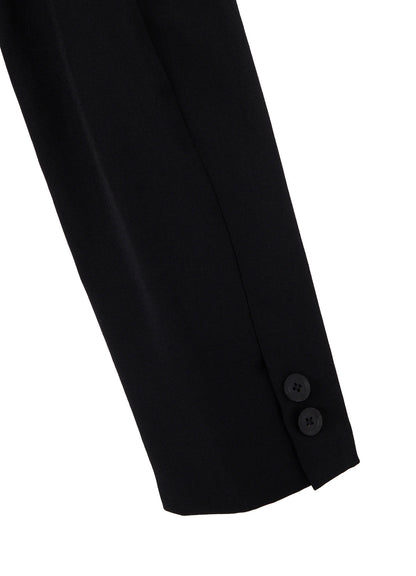 WOOL GABARDINE INNER BELT JACKET