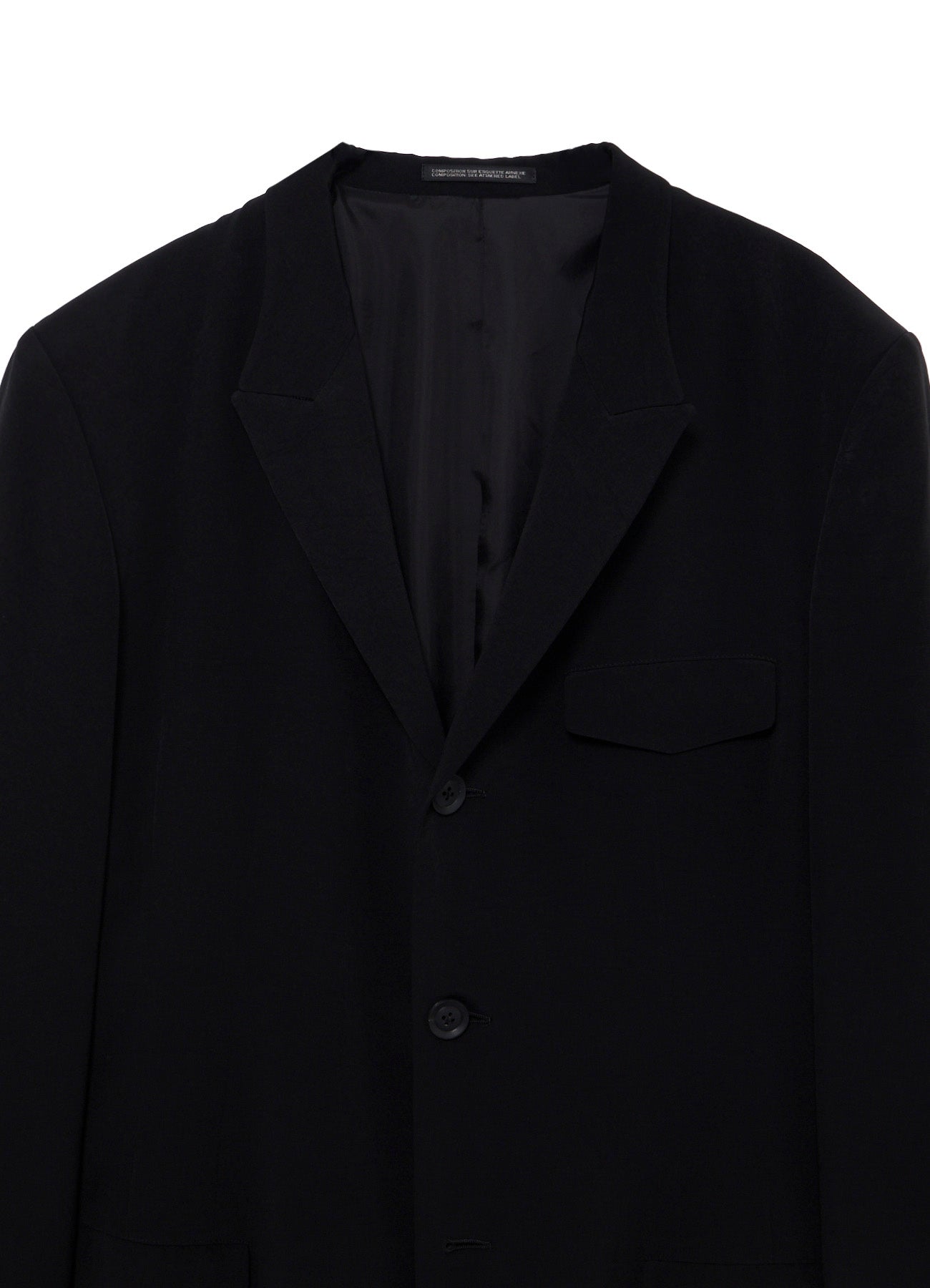 Ta TUXEDO 3BUTTONS LONG JACKET