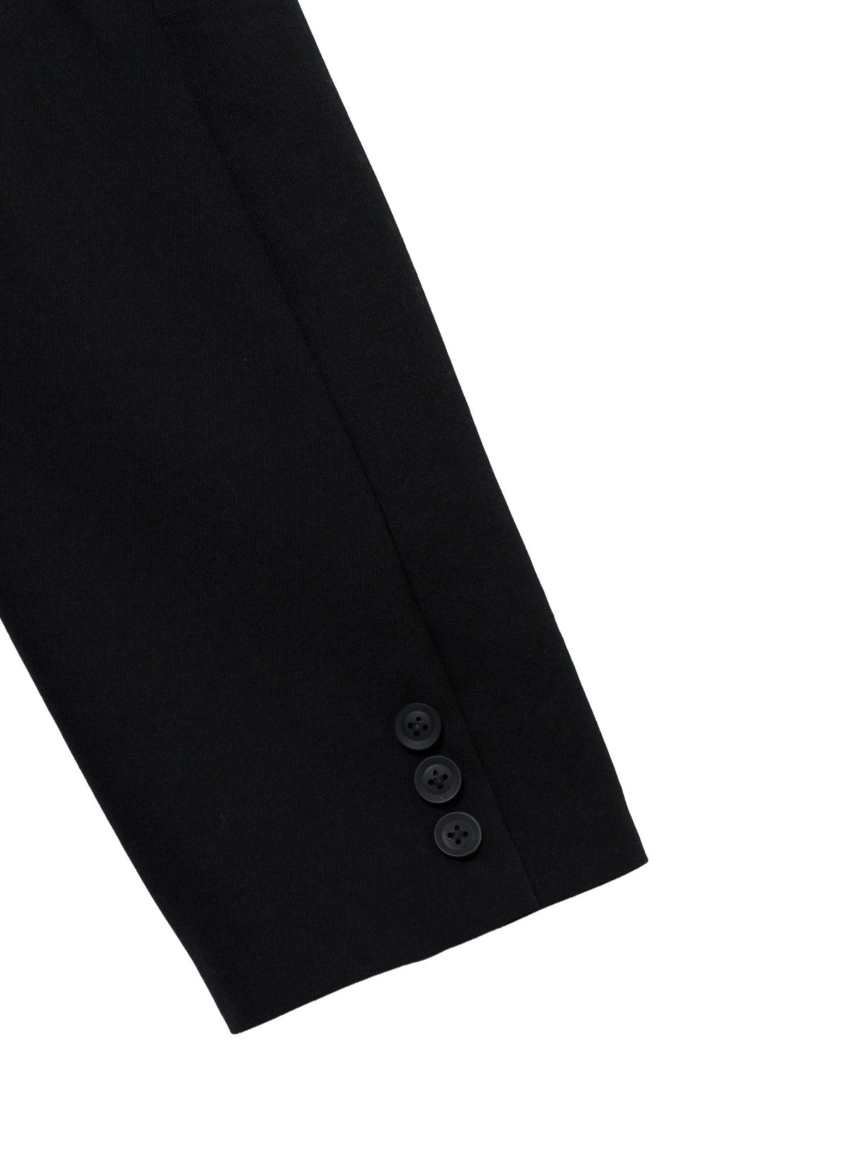 WOOL GABARDINE SKULL-PRINTED DISCHARGE JACKET