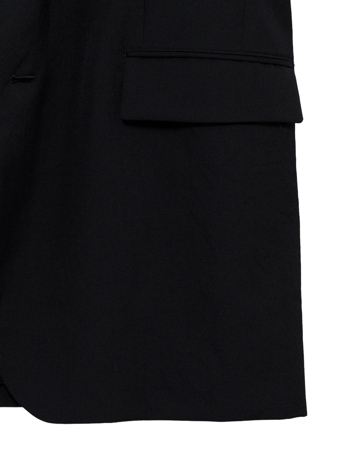 WOOL GABARDINE SKULL-PRINTED DISCHARGE JACKET