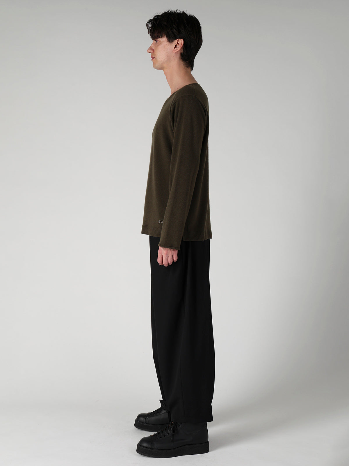 SINGLE JERSEY SIGNATURE EMBROIDERED KNIT