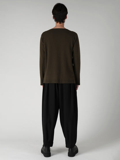 SINGLE JERSEY SIGNATURE EMBROIDERED KNIT