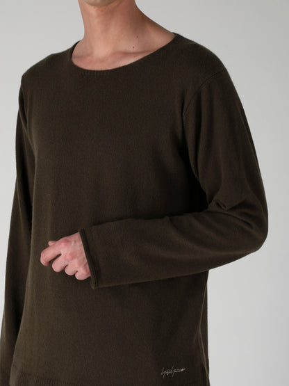 SINGLE JERSEY SIGNATURE EMBROIDERED KNIT