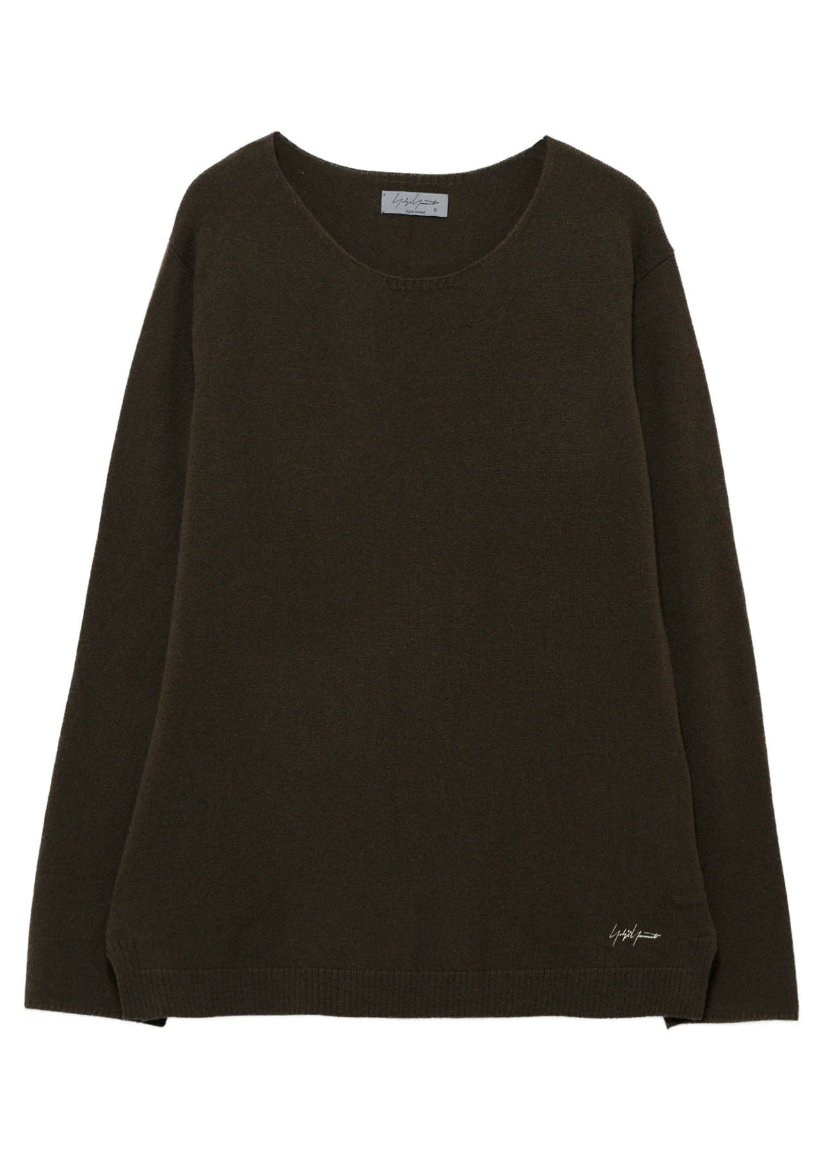 SINGLE JERSEY SIGNATURE EMBROIDERED KNIT
