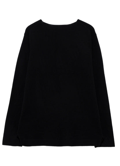 SINGLE JERSEY SIGNATURE EMBROIDERED KNIT