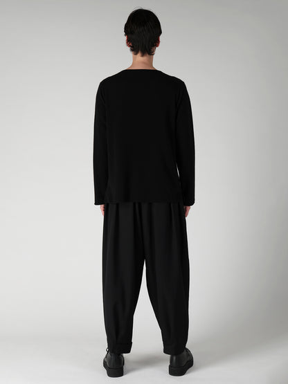 SINGLE JERSEY SIGNATURE EMBROIDERED KNIT