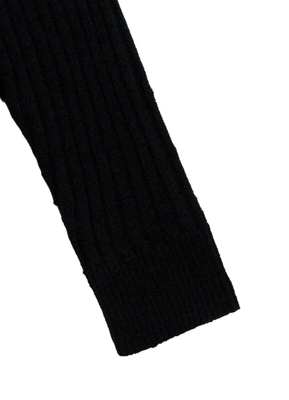 7G PLATING SINGLE JERSEY RIB ROUND NECK PO