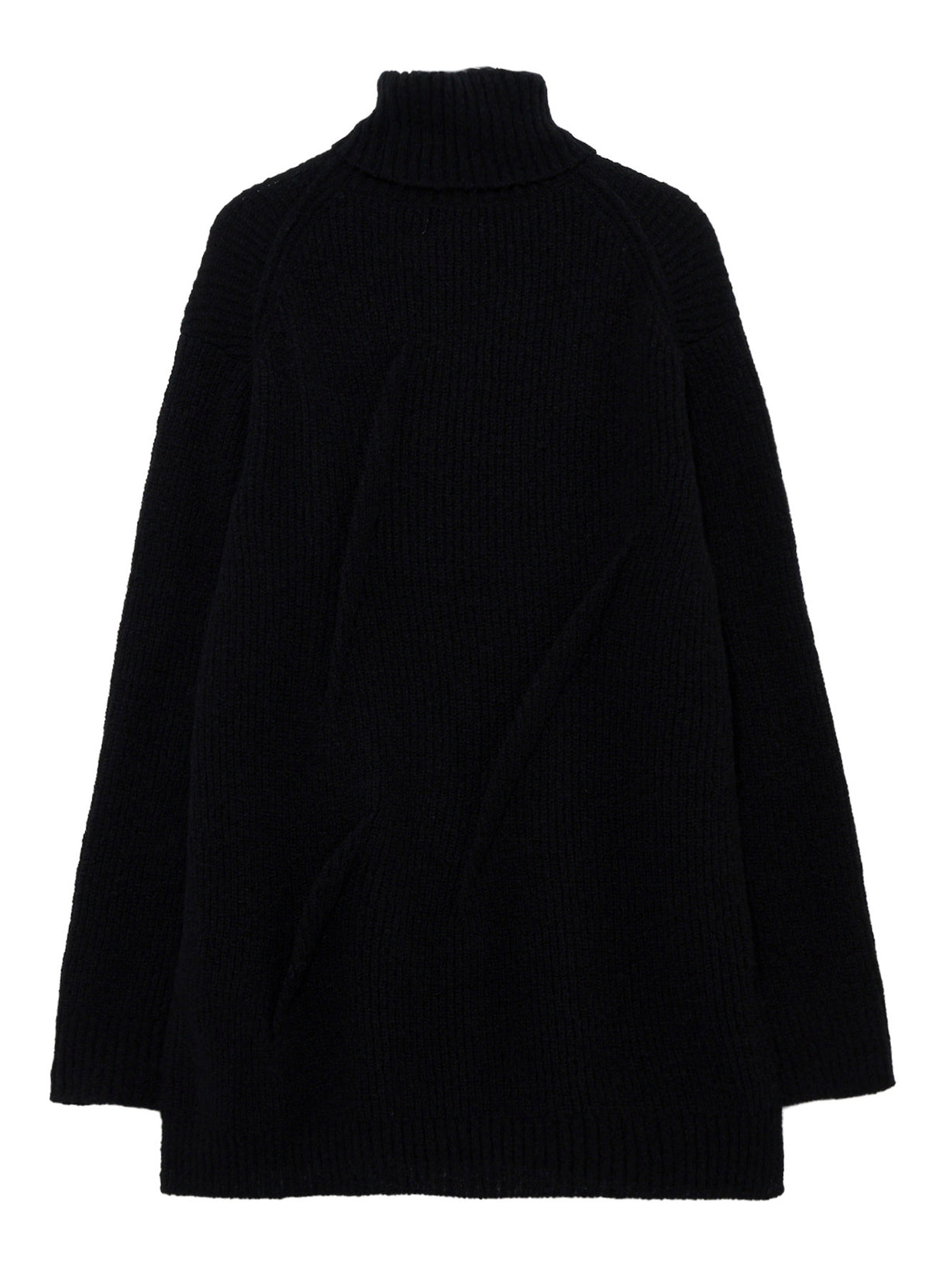 HALF CARDIGAN+TUCK TUCK TURTLE NECK PO